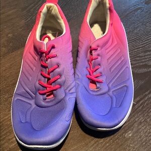 Gradient Pink and Purple Women's Sneakers